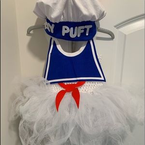 Stay Puft Marshmallow Baby Girl Costume